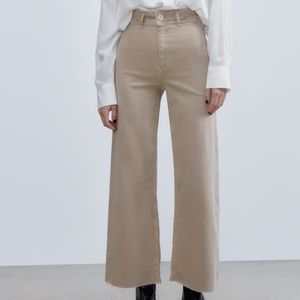 ZARA - ZW Marine Straight High Rise Jeans